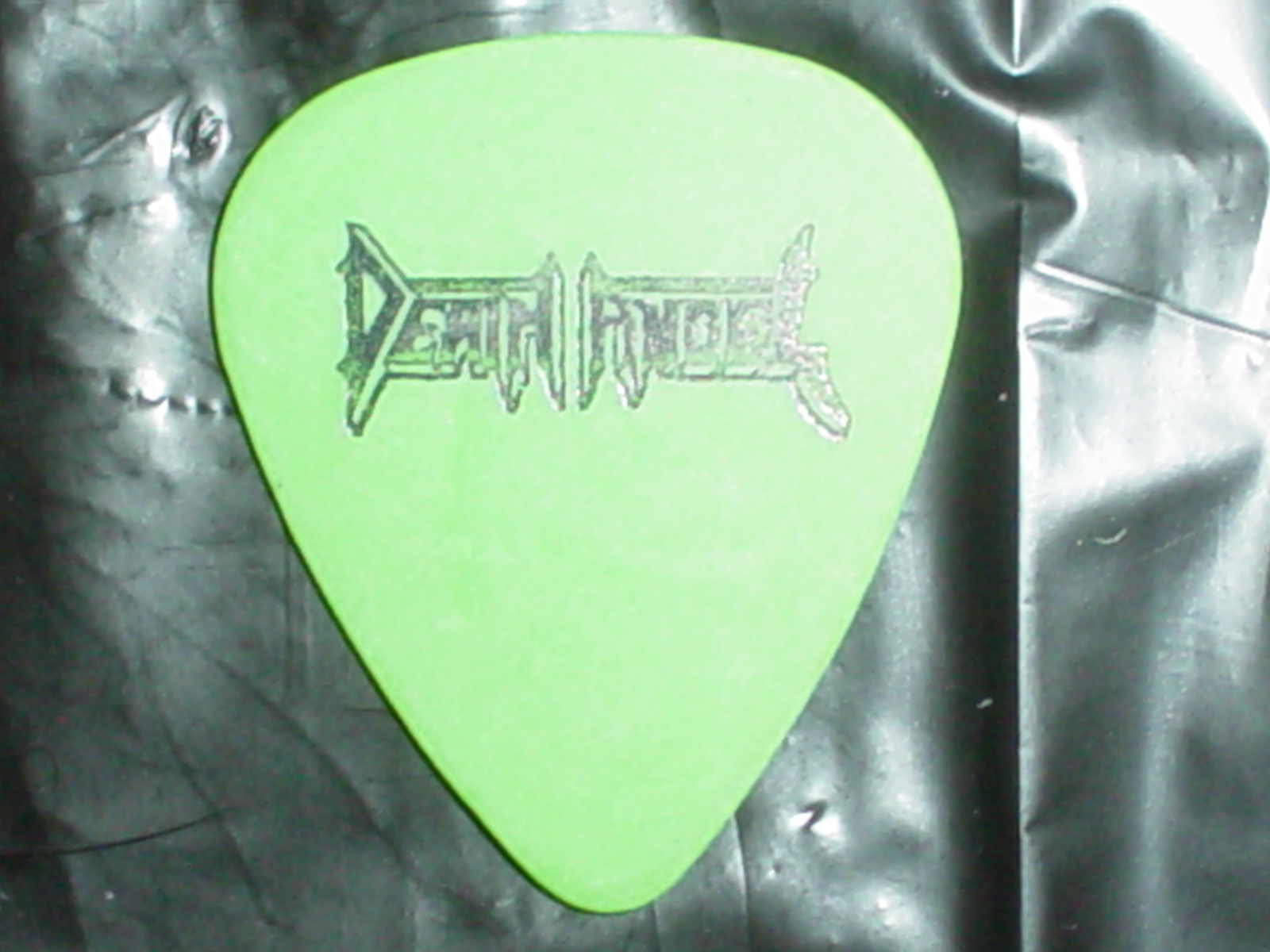 DEATH ANGEL Logo Rob Cavestany Signature Trash Metal 08 Concert Tour GUITAR PICK