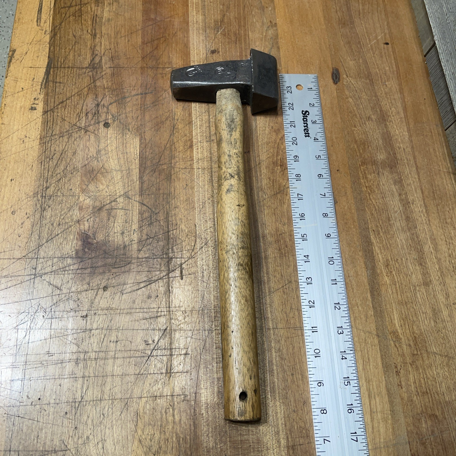 Atha 3/4" Creasing Blacksmith Forging Hammer