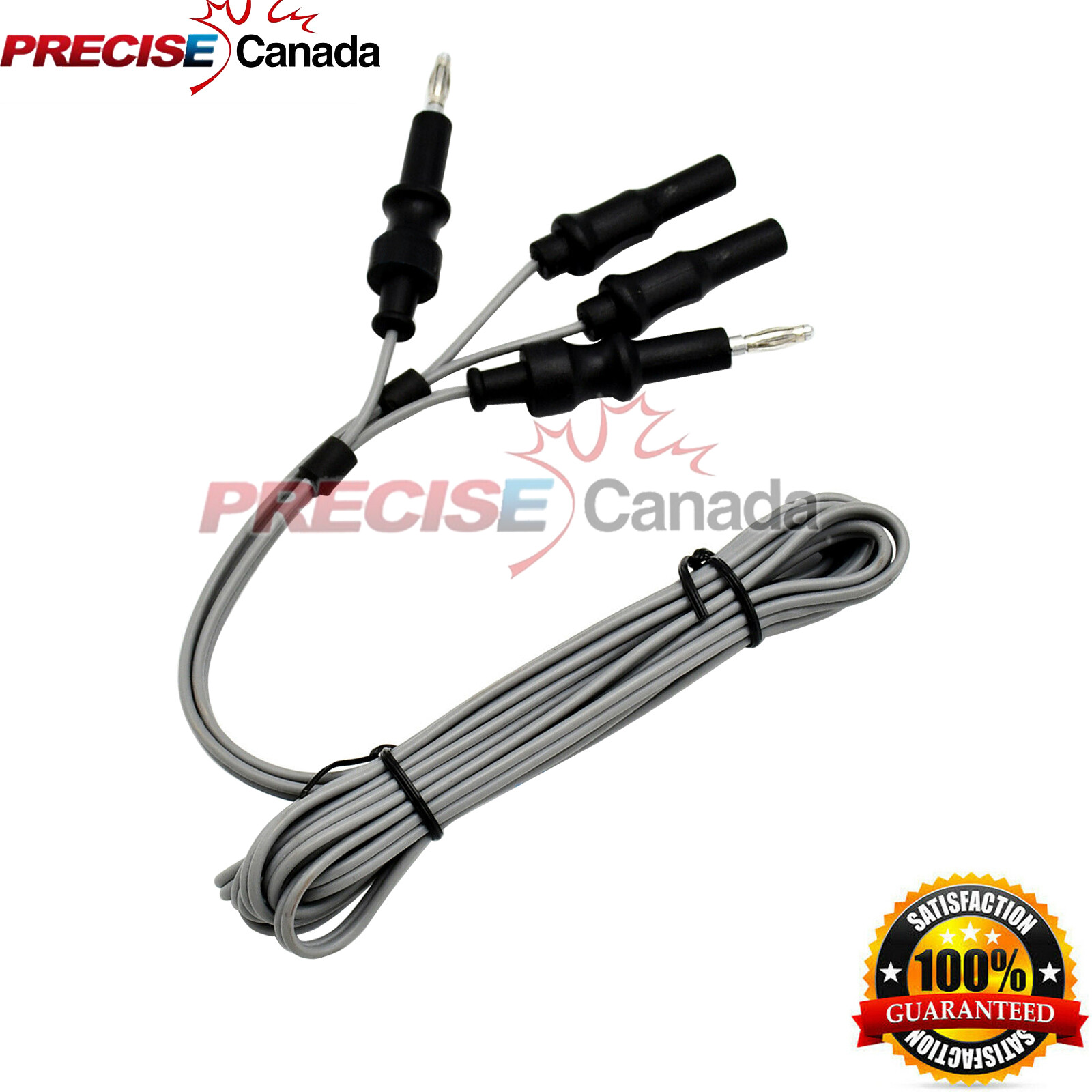 Reusable Autoclavable Bipolar Sealer Cable/ Cord 3 Meters Long, 4MM Pin EL-081