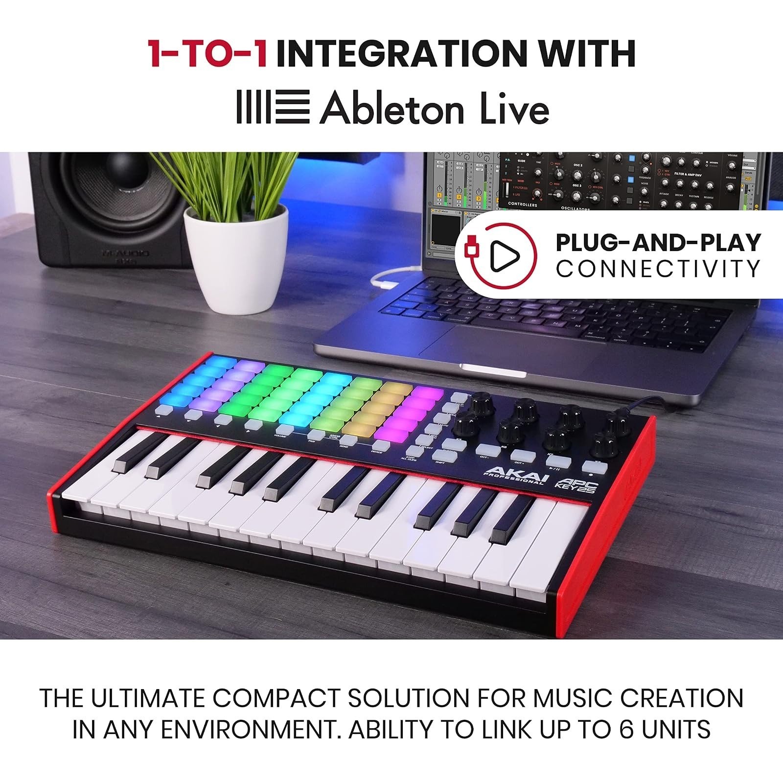 Akai Professional APC Key 25 MK2 USB MIDI Keyboard Controller