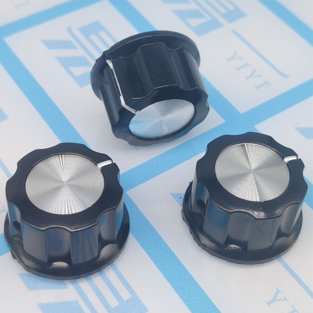 20 PCS MF-A03 Boss Style Knob For Guitars, Ham Radios & FX Pedals. USA SELLER!