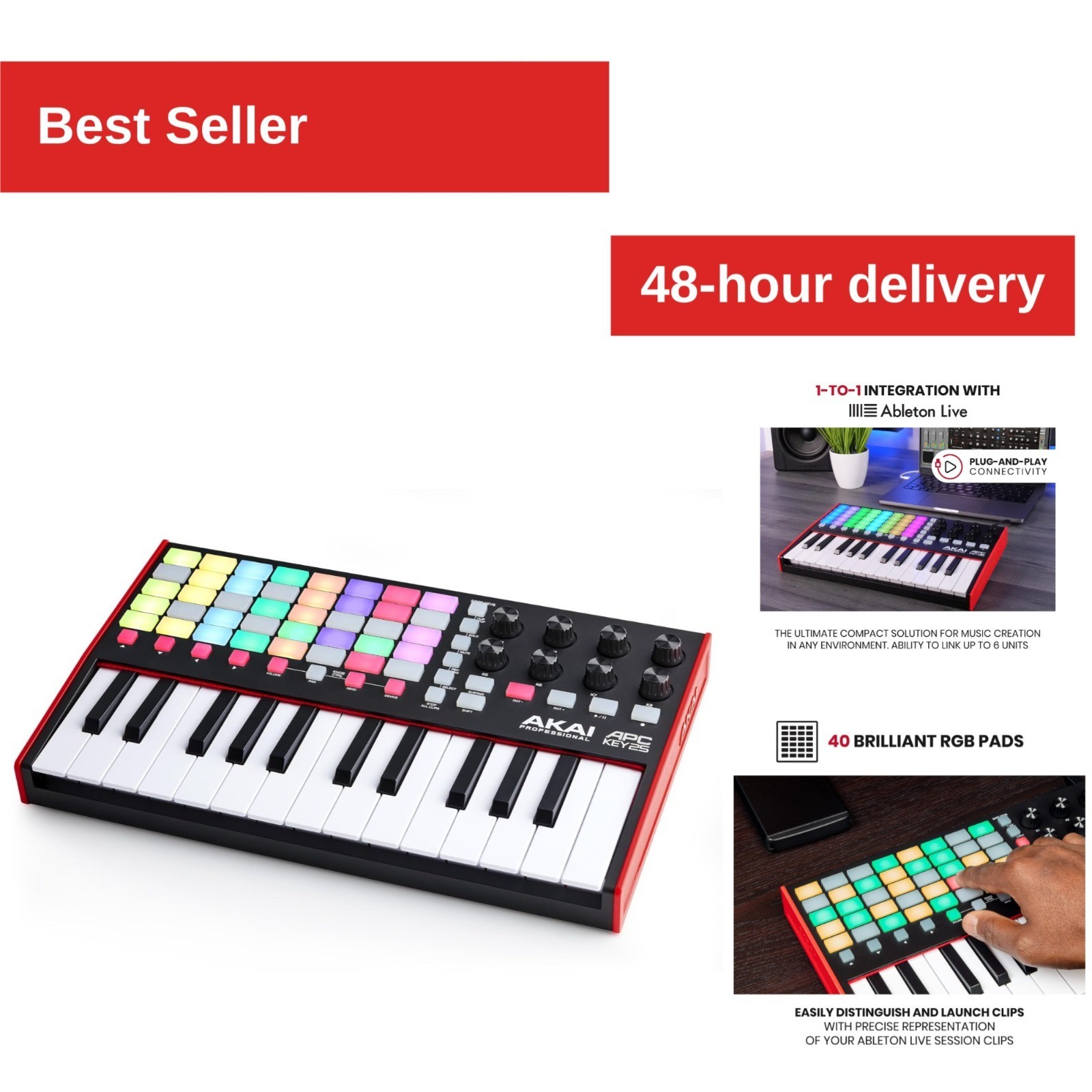 Akai Professional APC Key 25 MK2 USB MIDI Keyboard Controller
