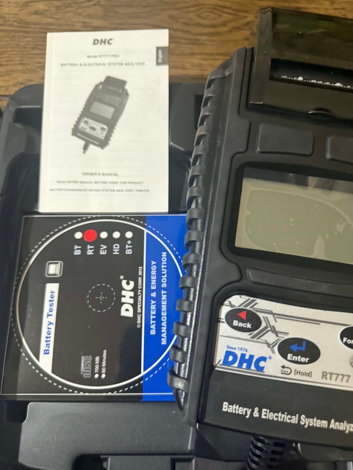 BRAND NEW DHC RT777 PRO BATTERY AND ELECTRICAL SYSTEM ANALYZER TESTER $350