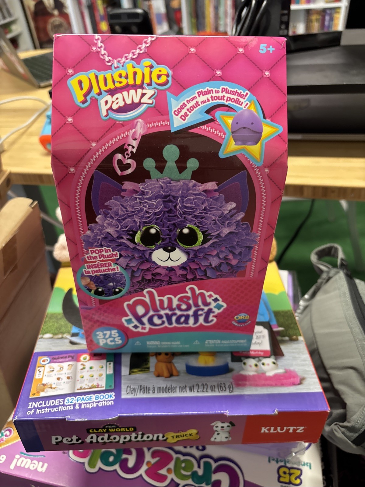 ORB TOYS Princess Kitty Plushie Pawz Plush Craft Collectible Pet You Create NEW