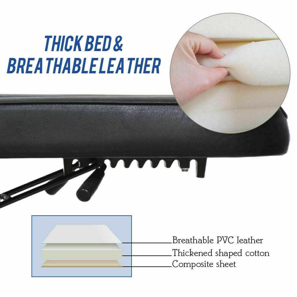 Adjustable Facial Table Lash Extensions Bed Massage Salon Spa Tattoo Equipment
