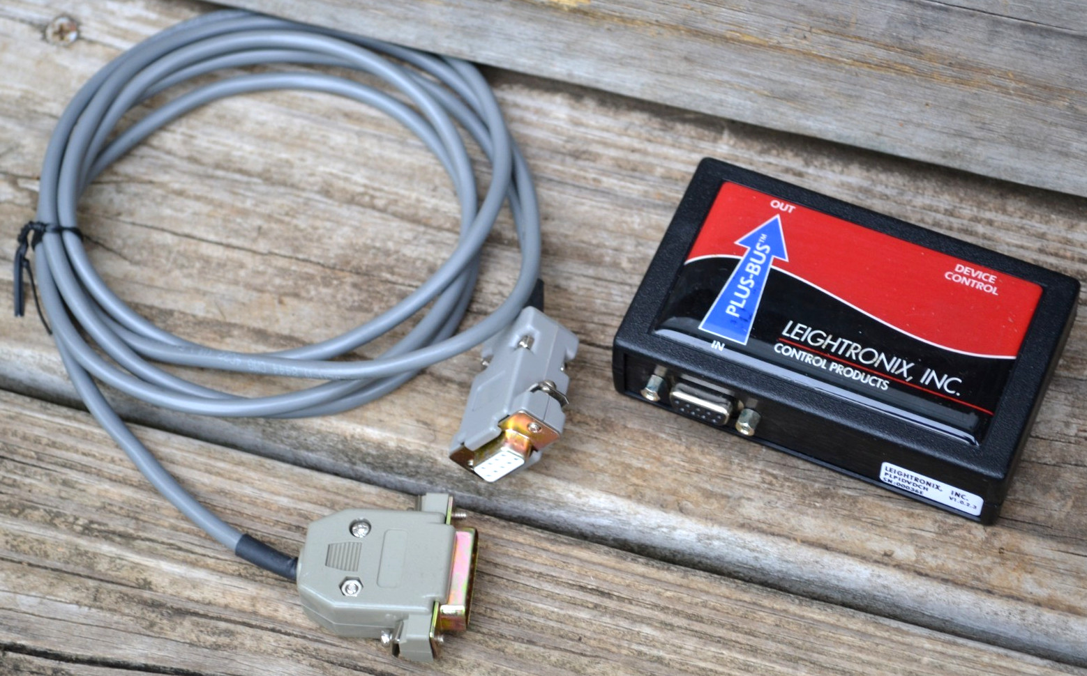 Leightronix PLPIDVDCH PLUS-BUS DVD Control Interface Automation Module W/Cable