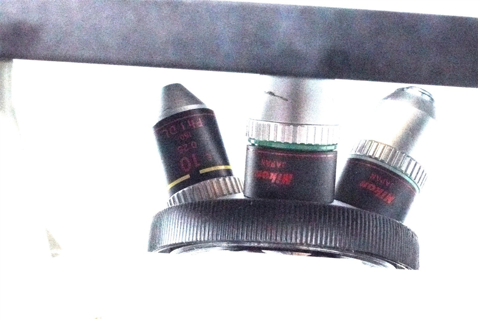 Nikon TMS Inverted Phase Contrast Microscope, 4X, 10X Ph3DL, 20X Ph2DL, 40X PH3D