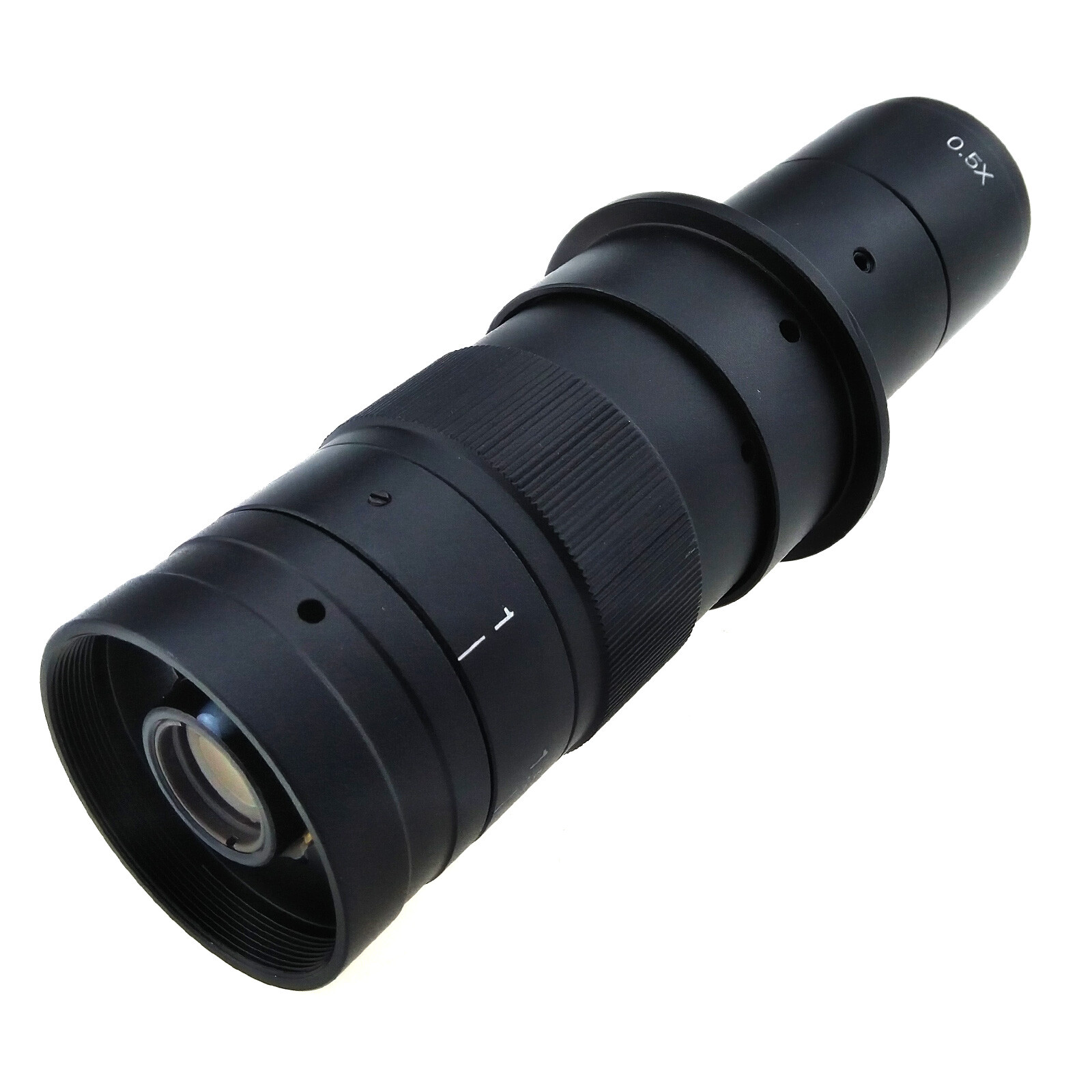 0.7X to 4.5X Zoom Lens 0.5X C-Mount  Microscope Camera 180X Video Magnification