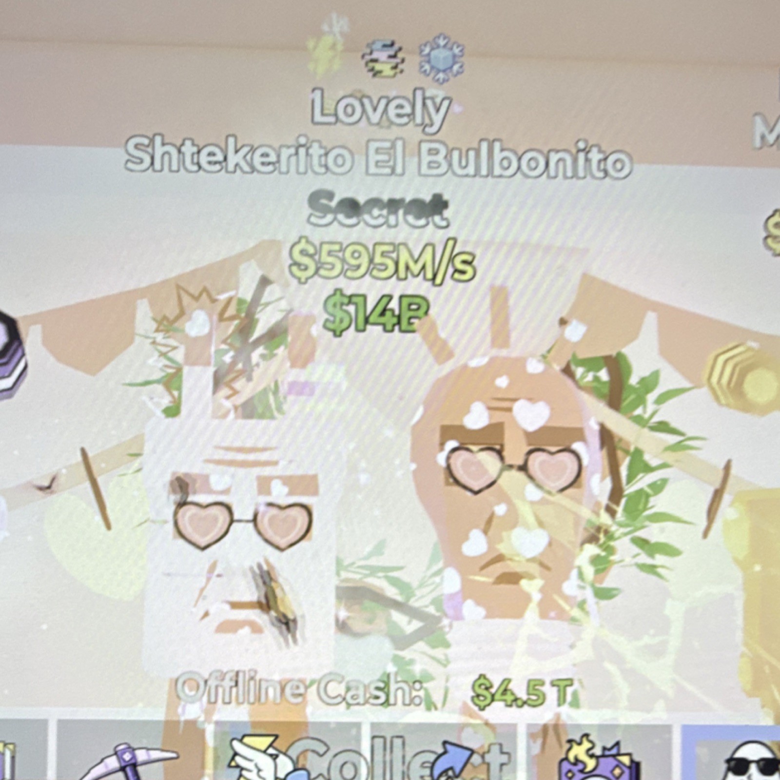 Lovely Shtekerito El Bulbonito Secret $595M/s $14P game asset