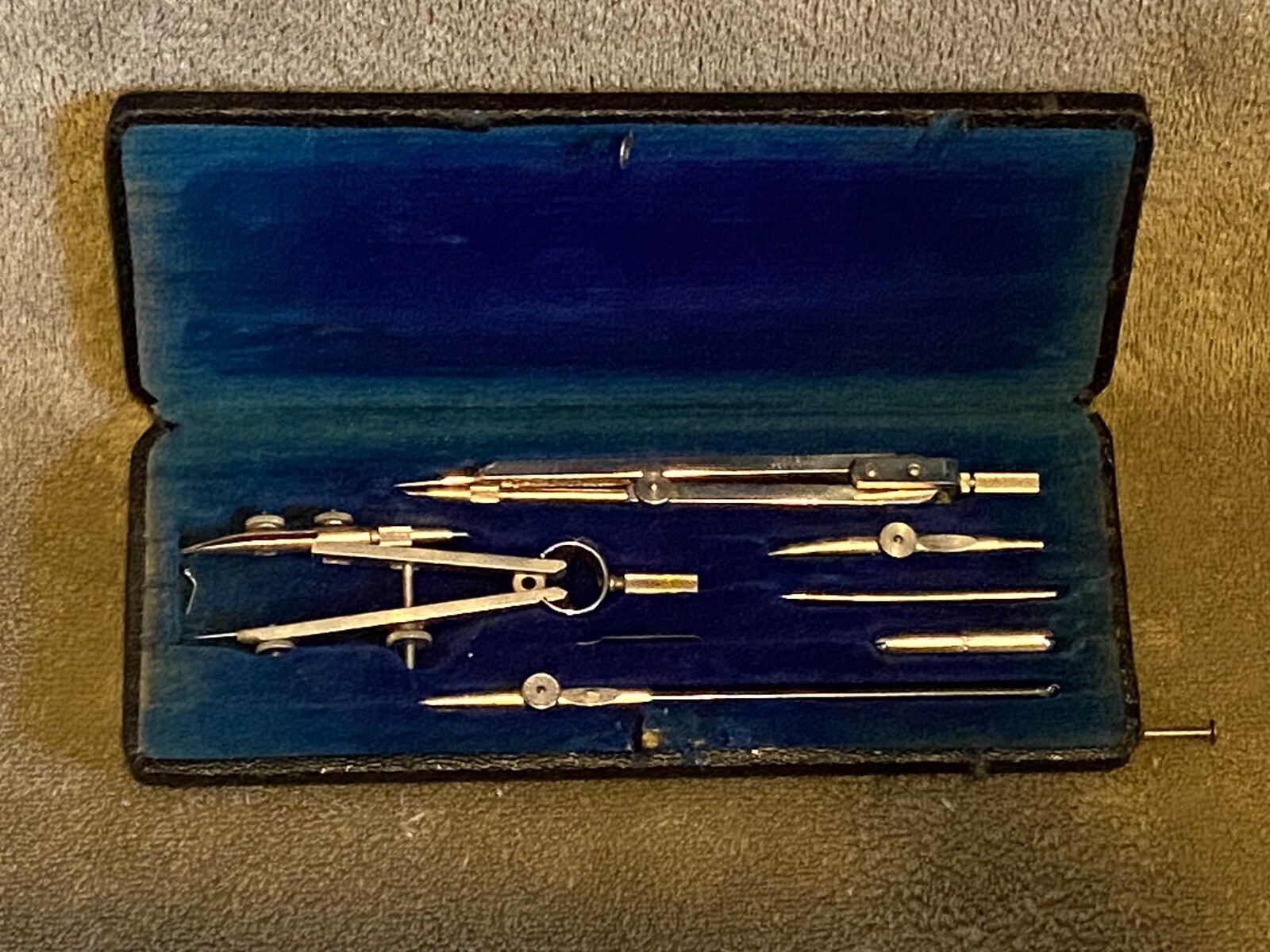 Vintage German Ascoca Drafting Compass Set 224 in Box Made in Germany Complete