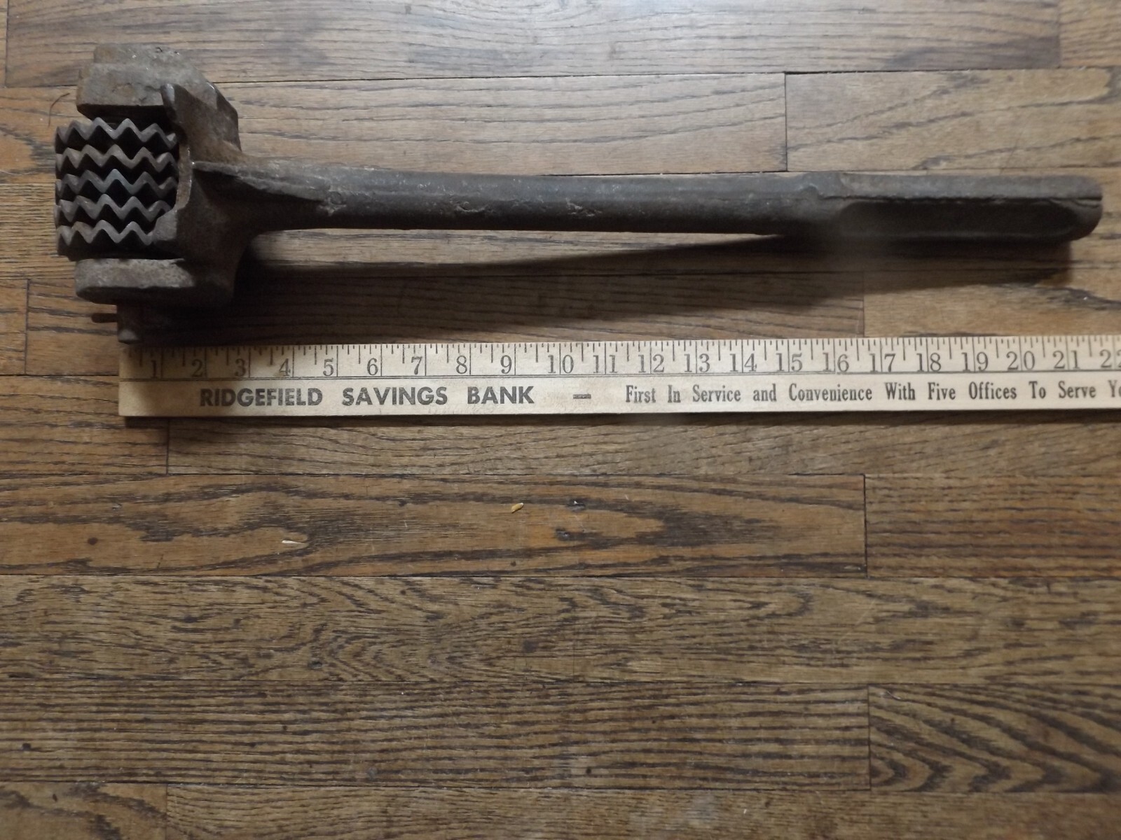 HUGE Grinding Wheel Dressing Tool Sharpening Stone Dresser  21 1/2"== STEAMPUNK