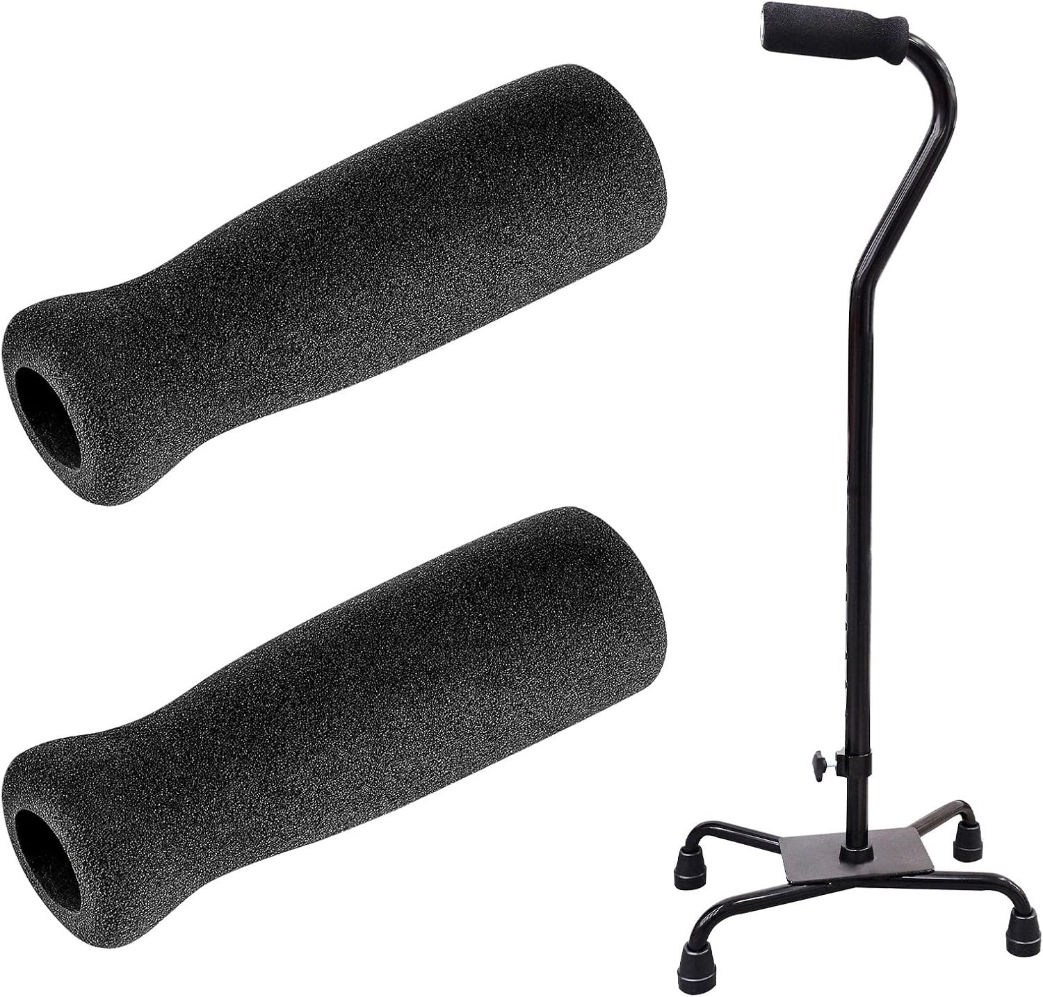 Foam Cane Handle Grip Replacement Offset Walking Hand Foam Handle for Bicycle...