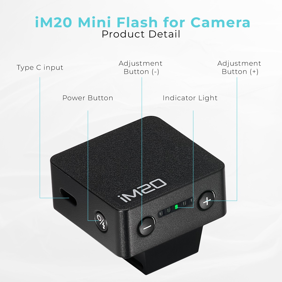 Flashpoint iM20 Mini Flash for Camera