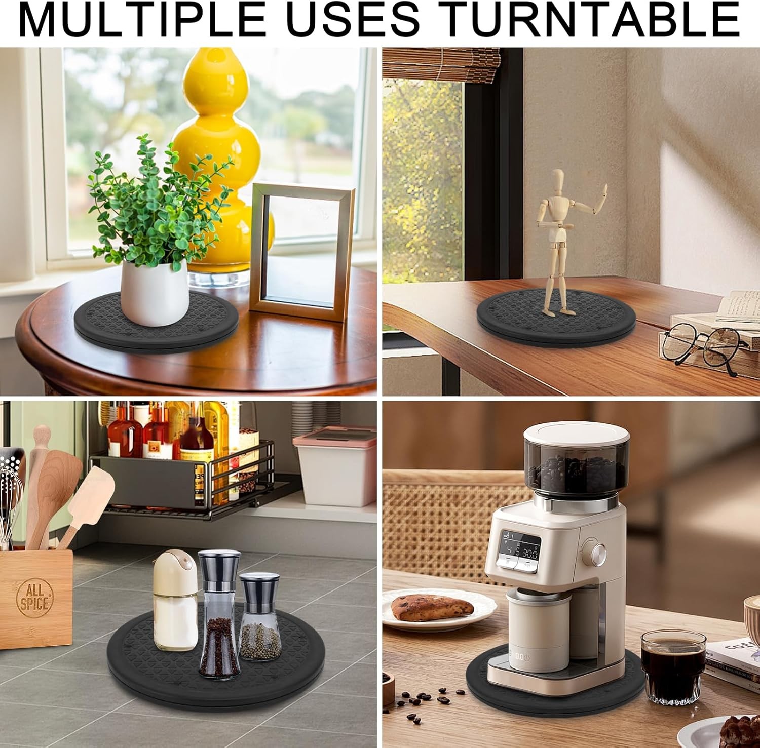 360 Degree Rotating Turntable for Paint Spraying & Craft Projects, 10-inch...