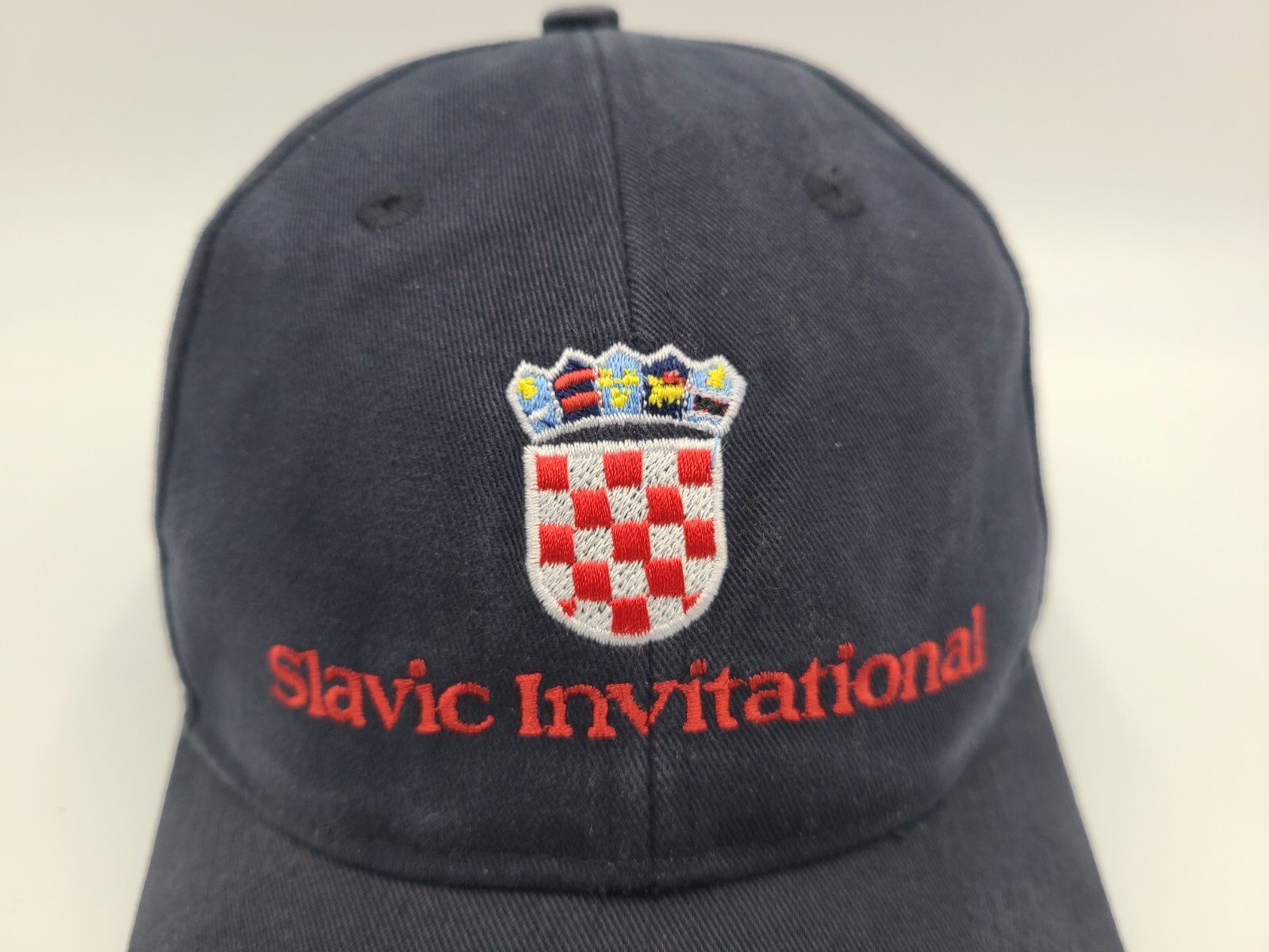 The Slavic Invitational Beau Rivage Golf Course Resort Adjustable Hat Cap Blue