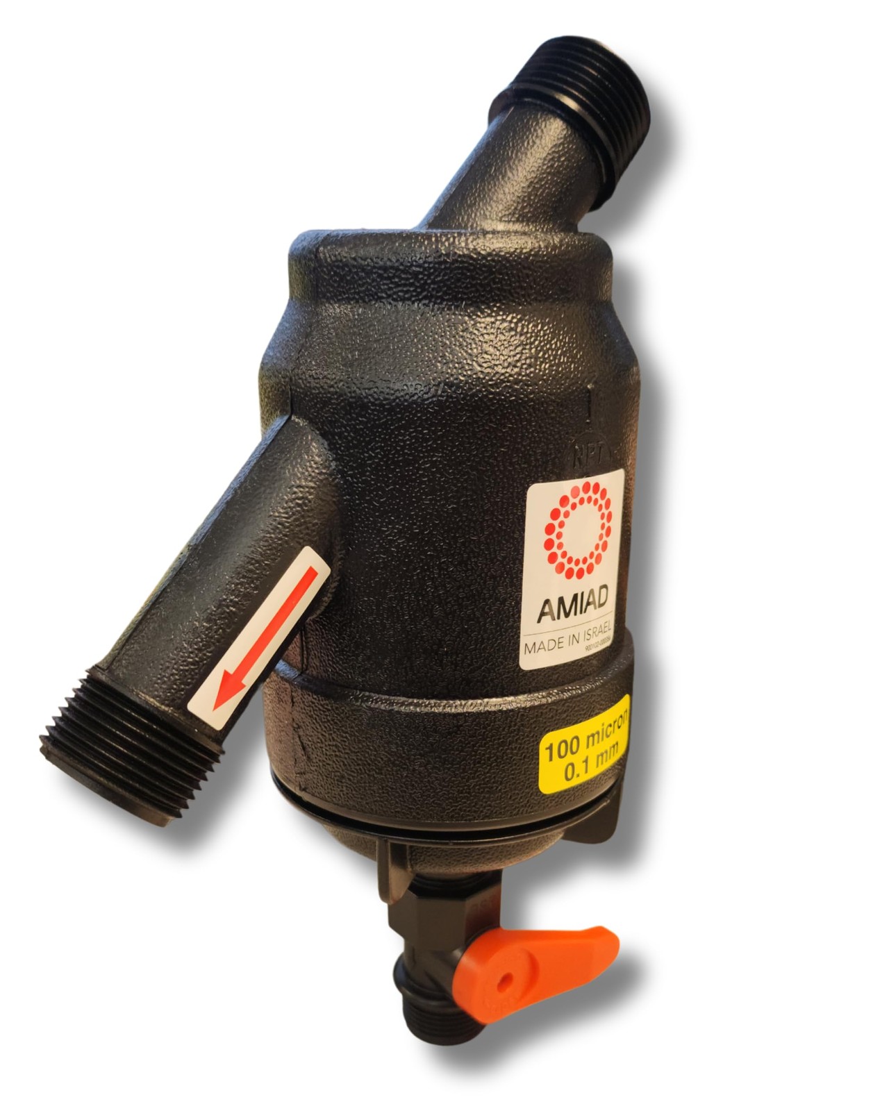 DripWorks Amiad High-Pressure Irrigation Filter – Stainless Steel Screen – 155