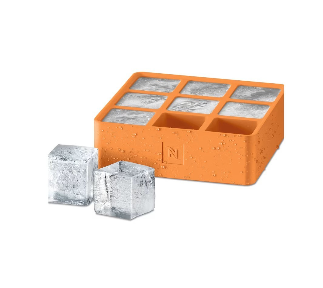 Nespresso Barista Ice Cube Tray Limited Edition Orange