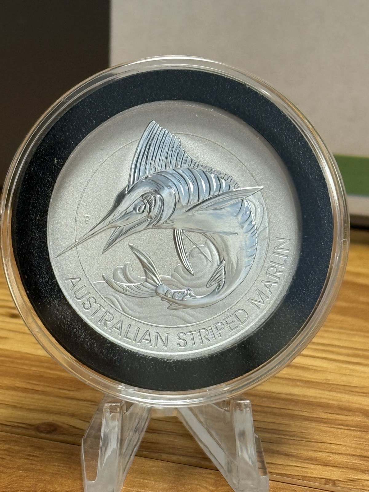 2020 1.5oz Australian Striped Marlin Silver Round