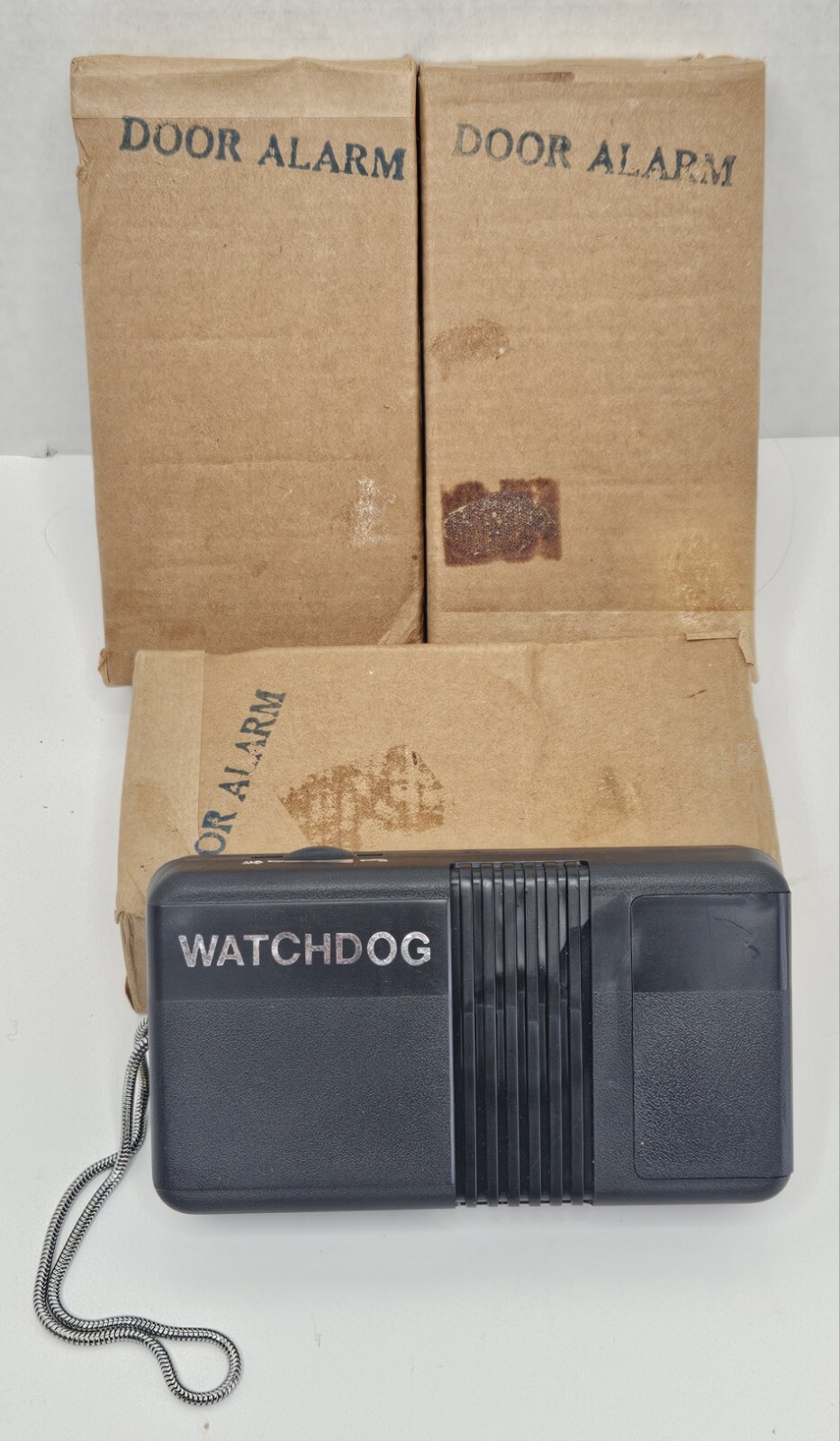 3 Vintage Jobar's Watchdog Burglar Alarm Hang On Door Home Dorm Travel Hotel