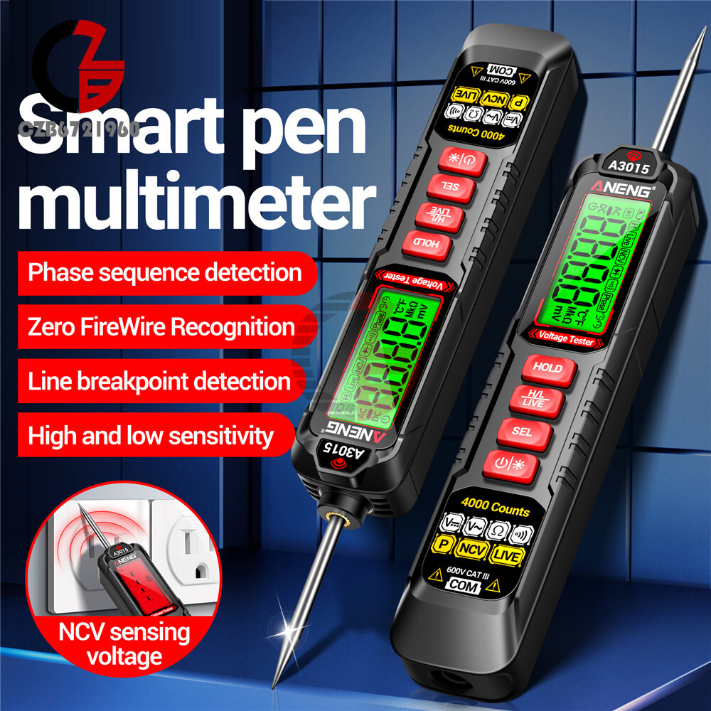 ANENG Multimeter Pen Digital Smart AC/DC Voltage NCV Diagnostic Probe Detector
