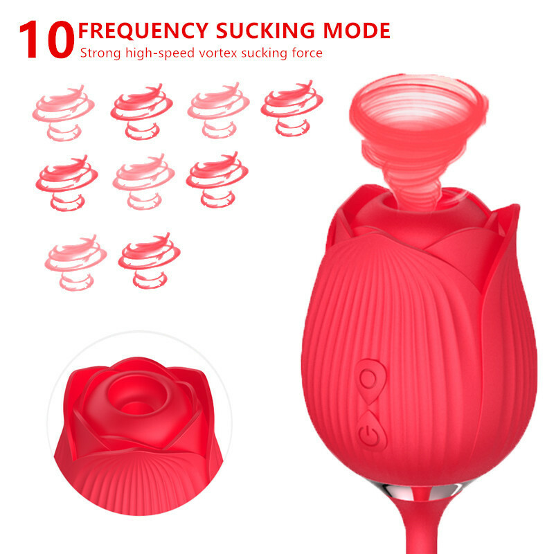 2in1-Rechargeable-Women-Rose-Massage-Vibration-Sucker-Thrusting-Use-Lubricant