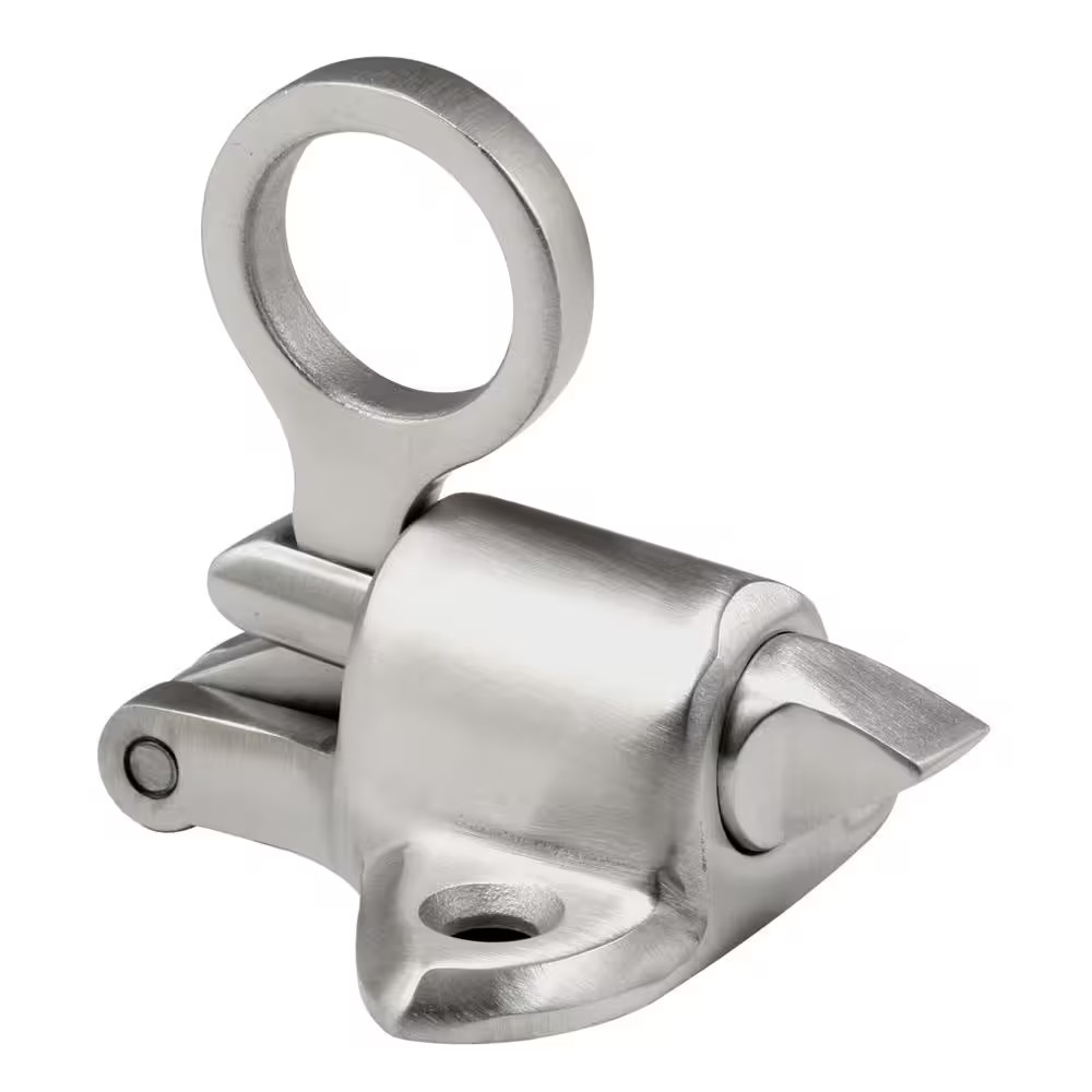 Brushed White Bronze, Projecting Window Spring Catch