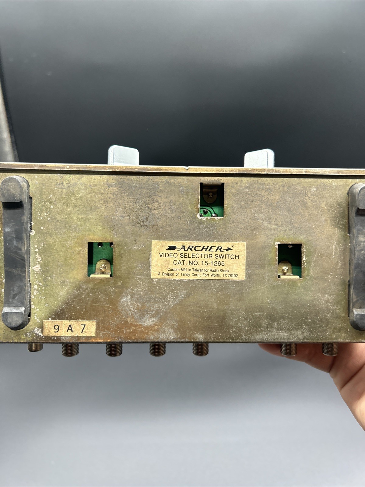 Vintage As Is Archer Video Selector