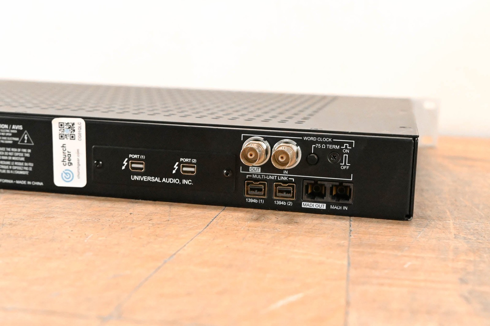 Soundcraft Realtime Rack UAD Plug-In Processing Unit CG01QLC