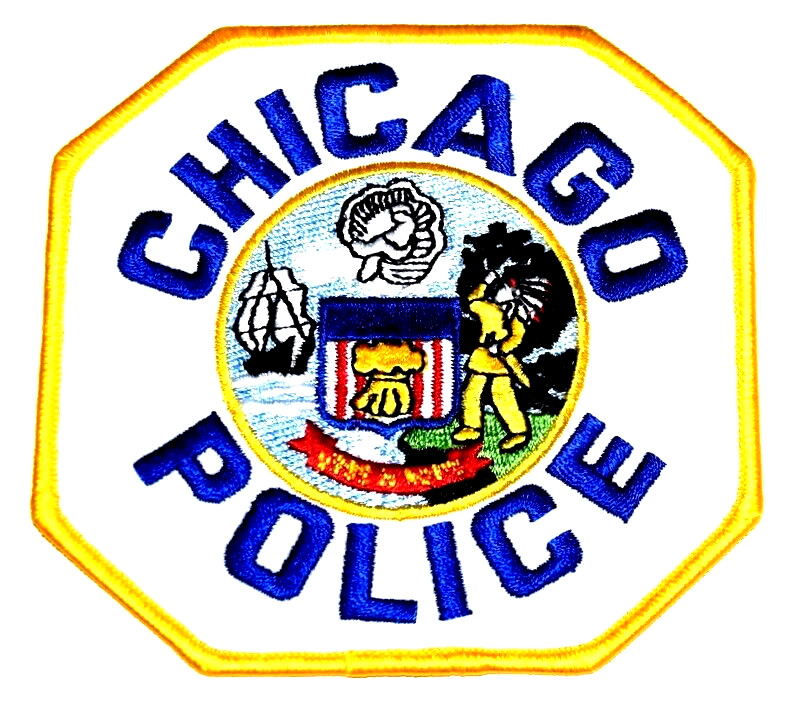 CHICAGO – POLICE - ILLINOIS IL Sheriff Police Patch CITY SEAL INDIAN NATIVE SHIP