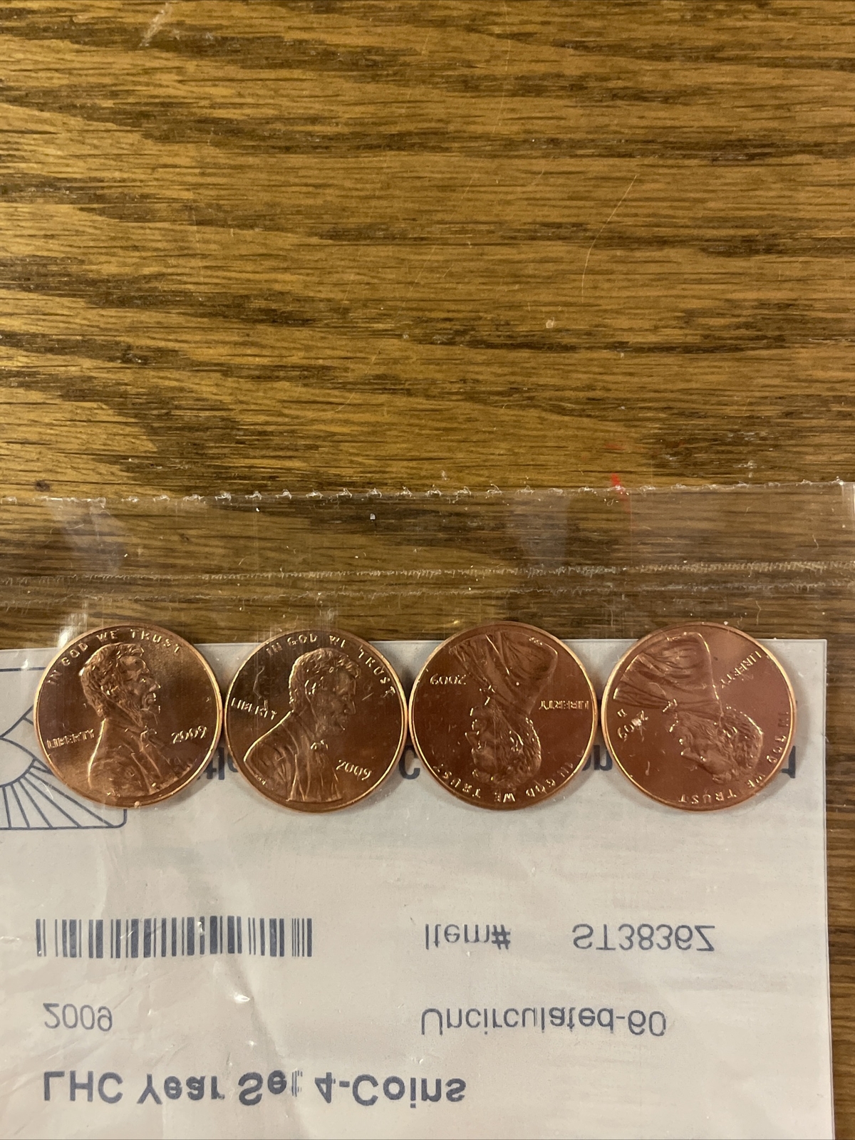 2009-P LINCOLN HEAD CENT YEAR SET UNCIRCULATED IN SEALED PACKAGE