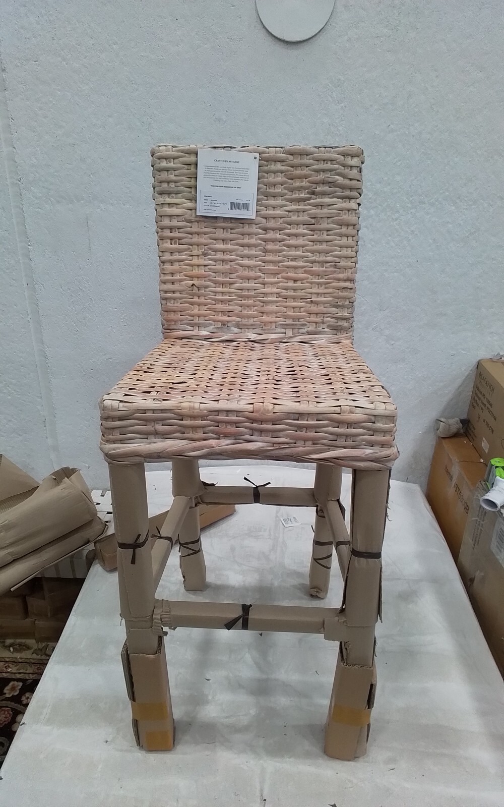Safavieh TOBIE RATTAN BAR STOOL, Reduced Price 2172744430 BST6500D