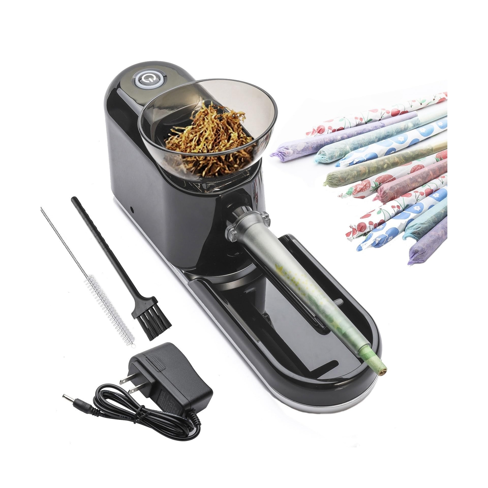 Electric Pre Roll Machine, Cones Rolling Machine for King Size,Electric Pre R...