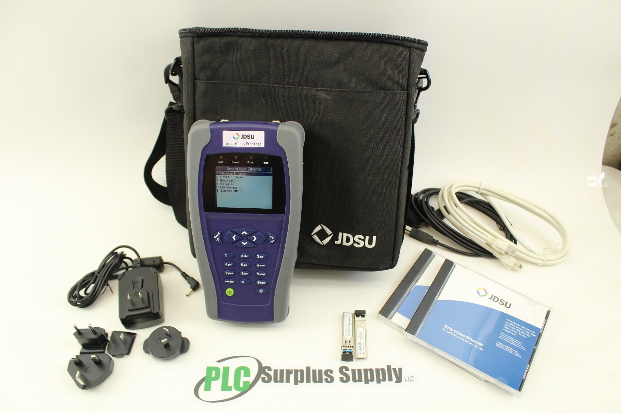 JDSU Viavi CSC-ETH SmartClass Ethernet Electrical & Optical Tester w/ OPT & TRF