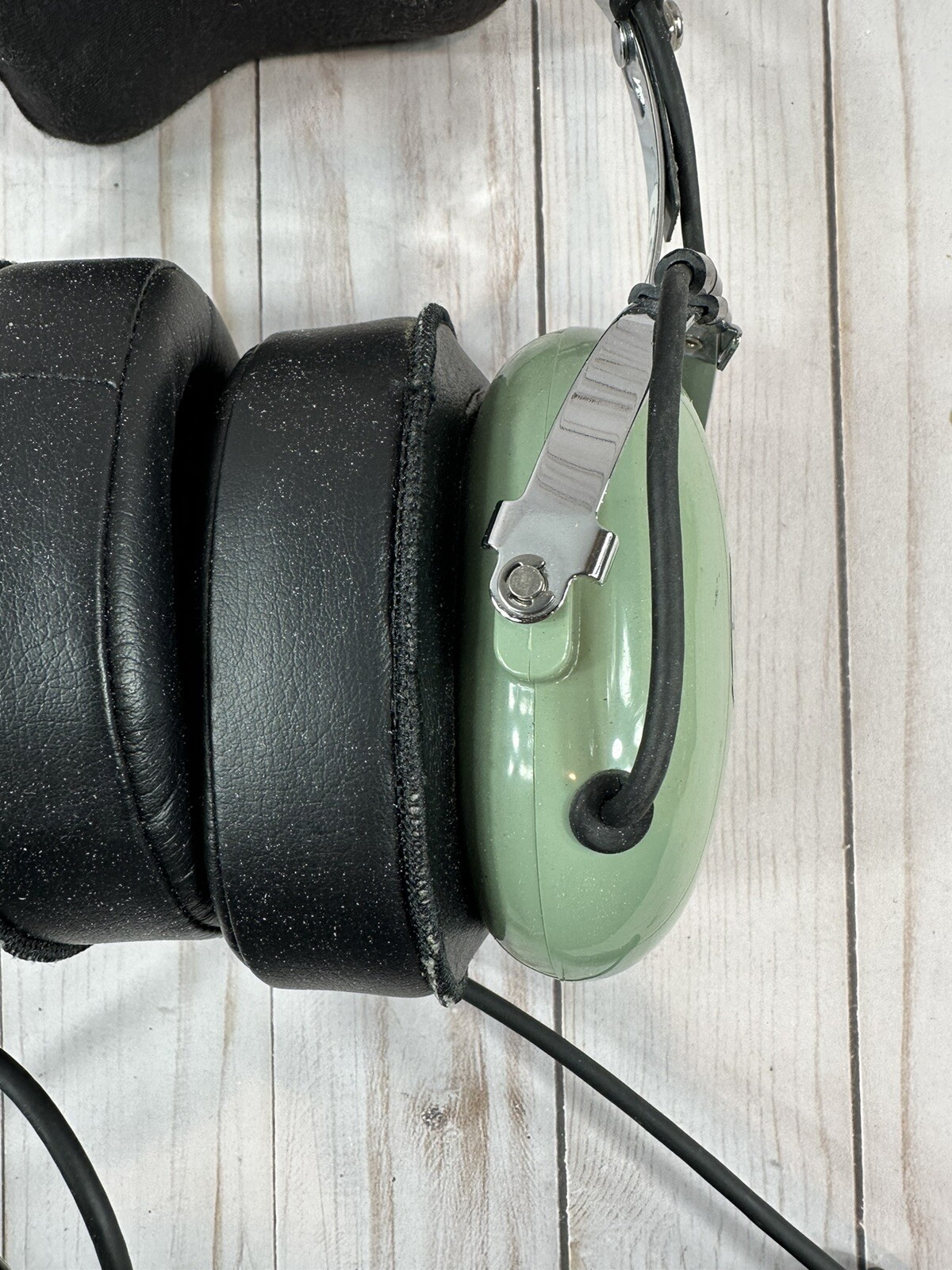 David Clark Model H10-76 Aviation Over-The-Head Headset-Mic, *Untested*