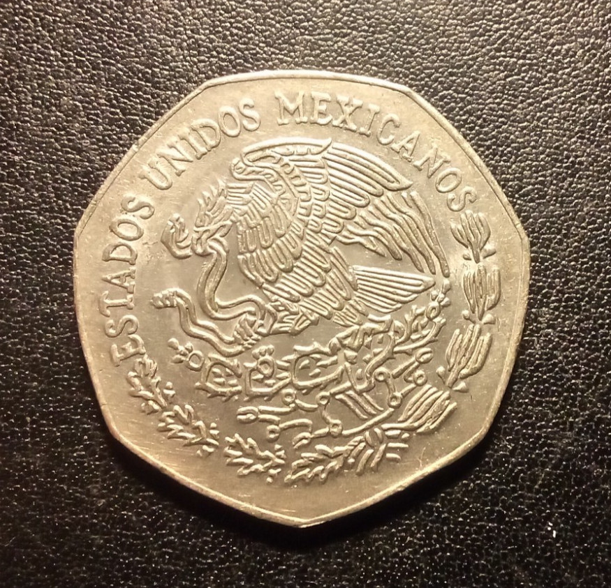 1976 Mexico 10 Pesos Coin