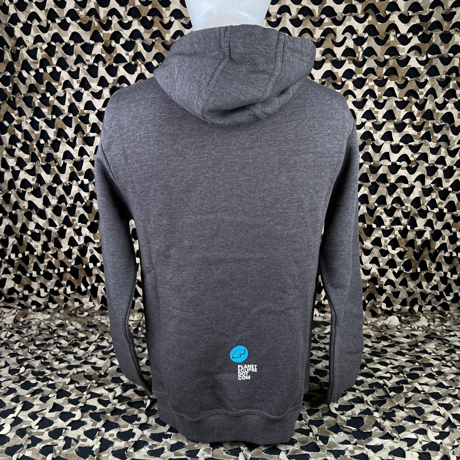 NEW Planet Eclipse Split Hooded Sweatshirt - Charcoal - Small