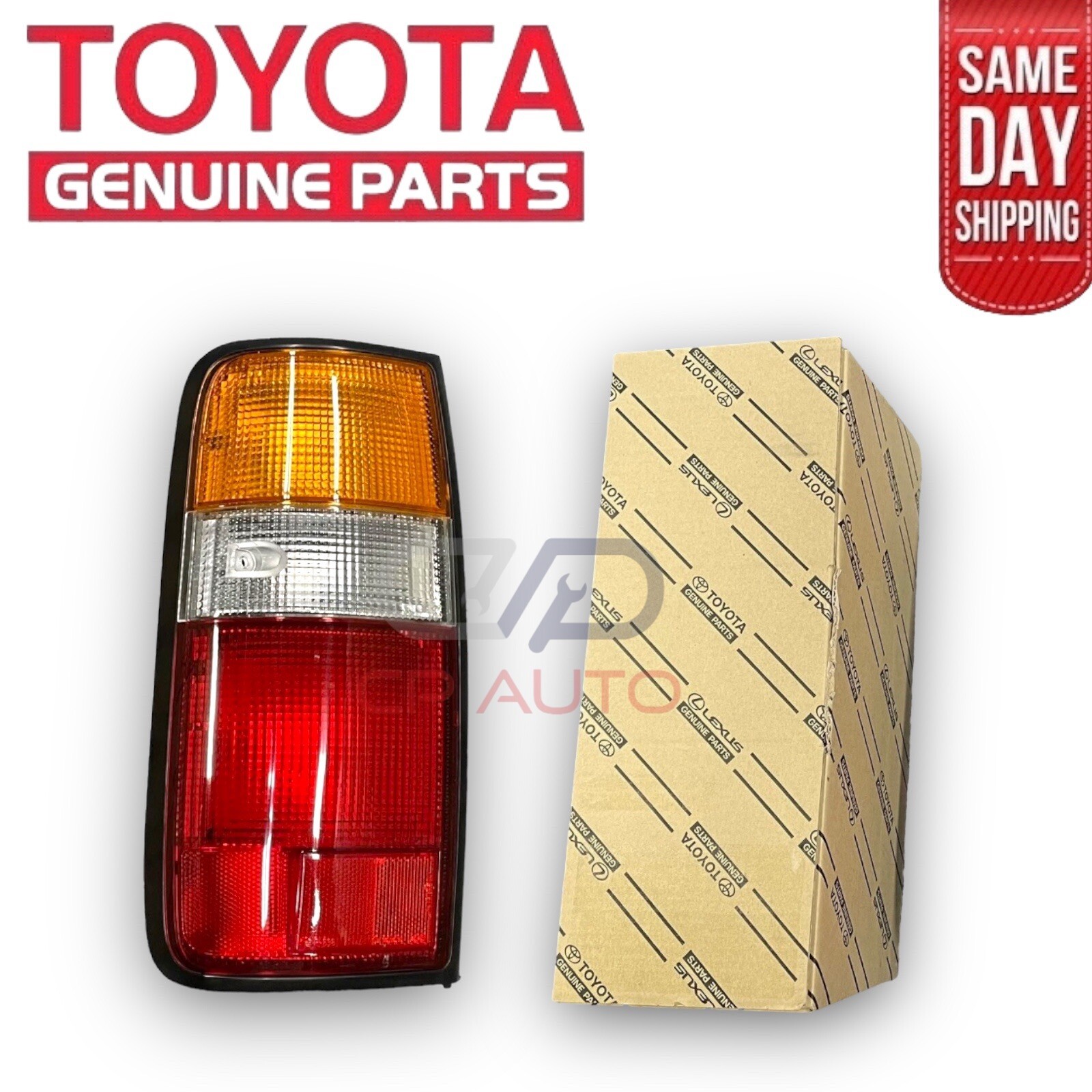 91 - 97 TOYOTA LAND CRUISER FJ80 FZJ80 REAR LEFT DRIVER SIDE TAIL LIGHT OEM NEW