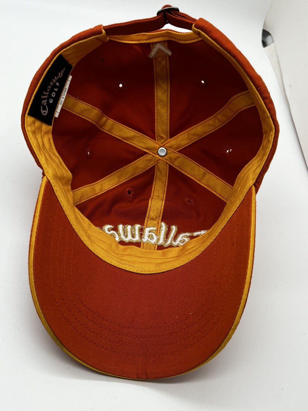 Callaway Golf Orange Baseball Cap - Texas Tennessee Hat
