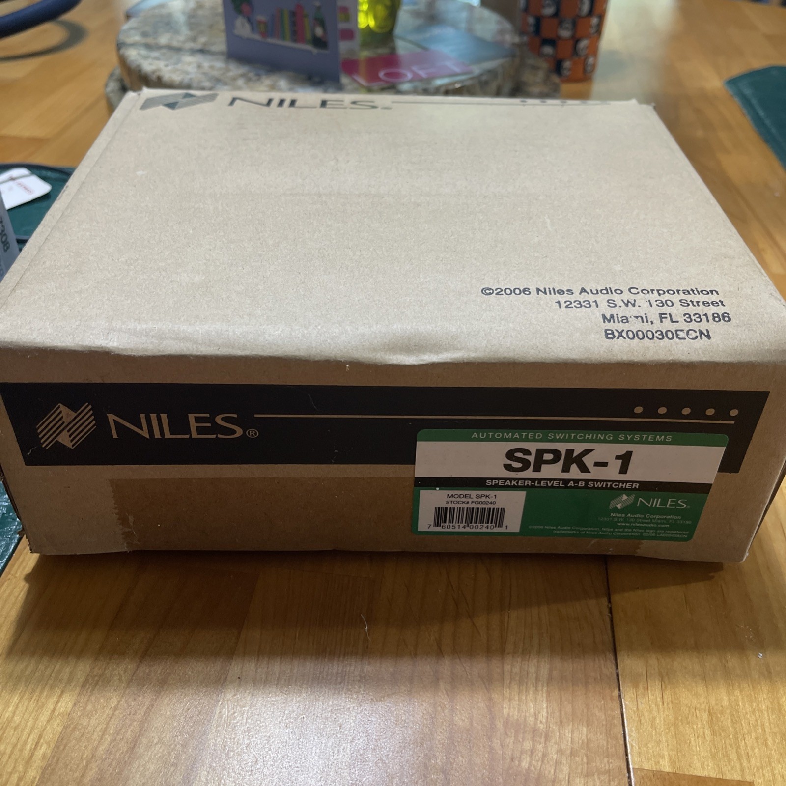 Niles SPK-1 Speaker Level A-B Switcher