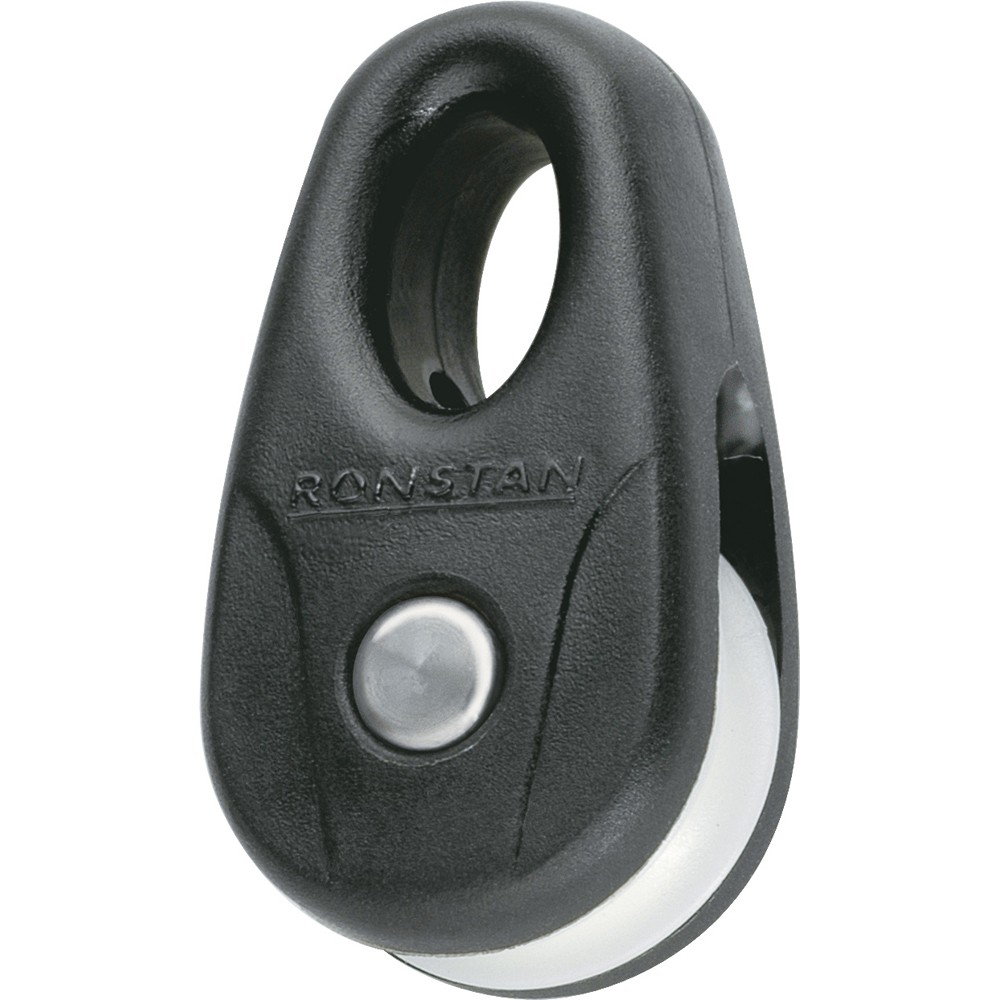 Ronstan RF13101-2 Kite Block - Black W/white Sheave [pair] (rf131012)