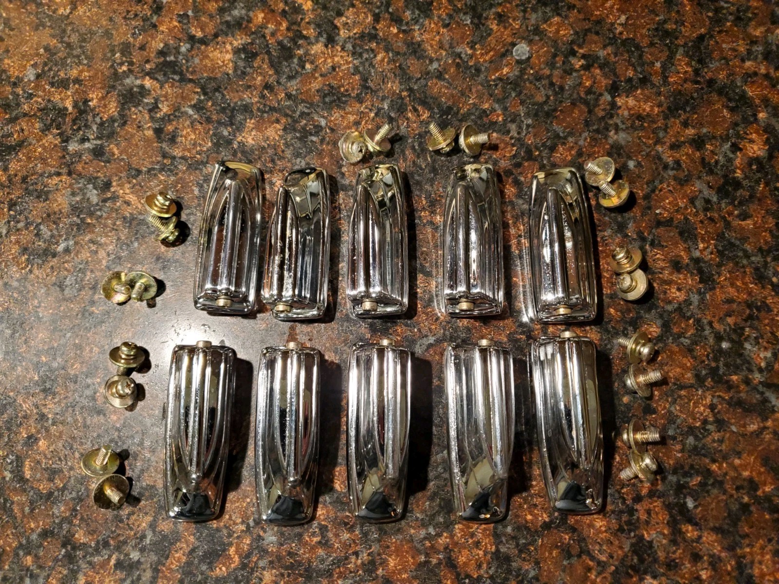 Set Of (10) TAMA SUPERSTAR Bass Drum Lugs with Mounting Screws  (Vintage/ JAPAN)