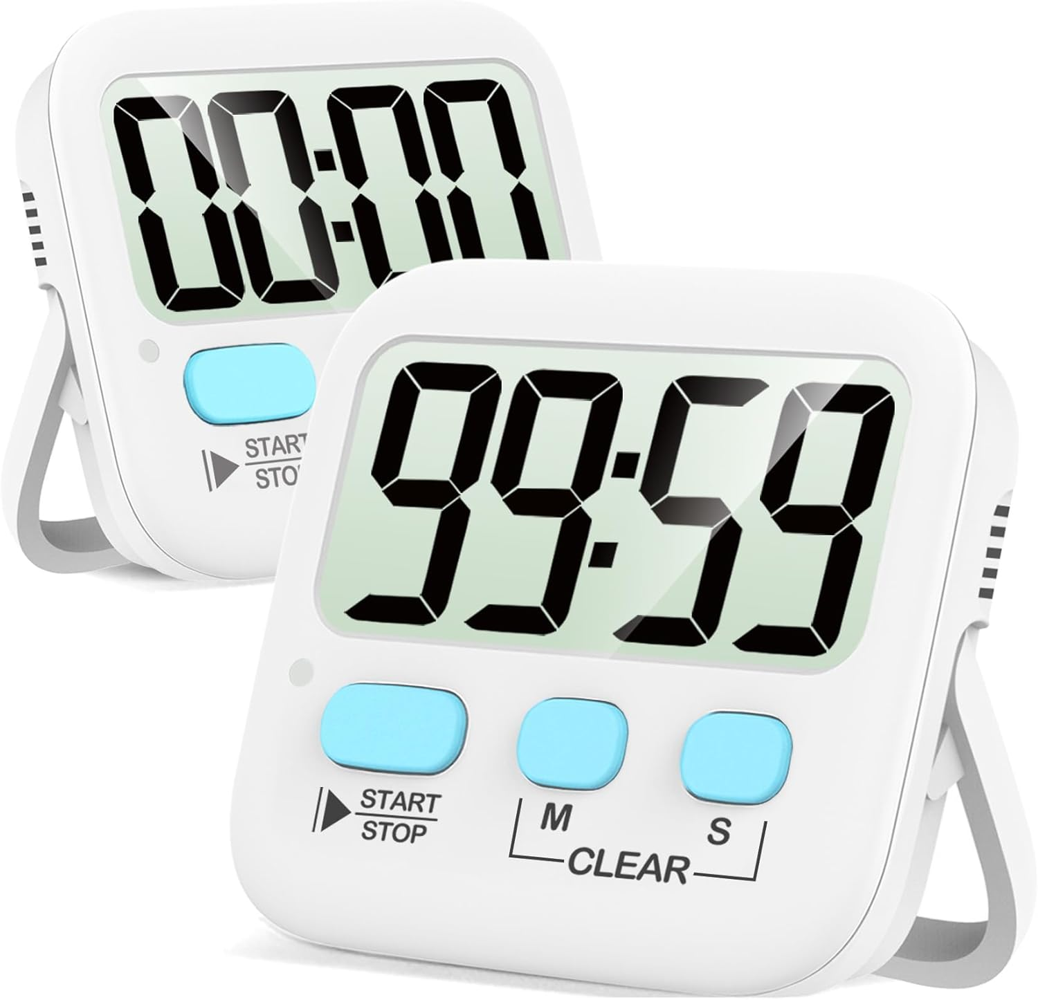 Antonki Timer, Timer for Kids, Kitchen Timers, Digital Timer for Cooking, Egg