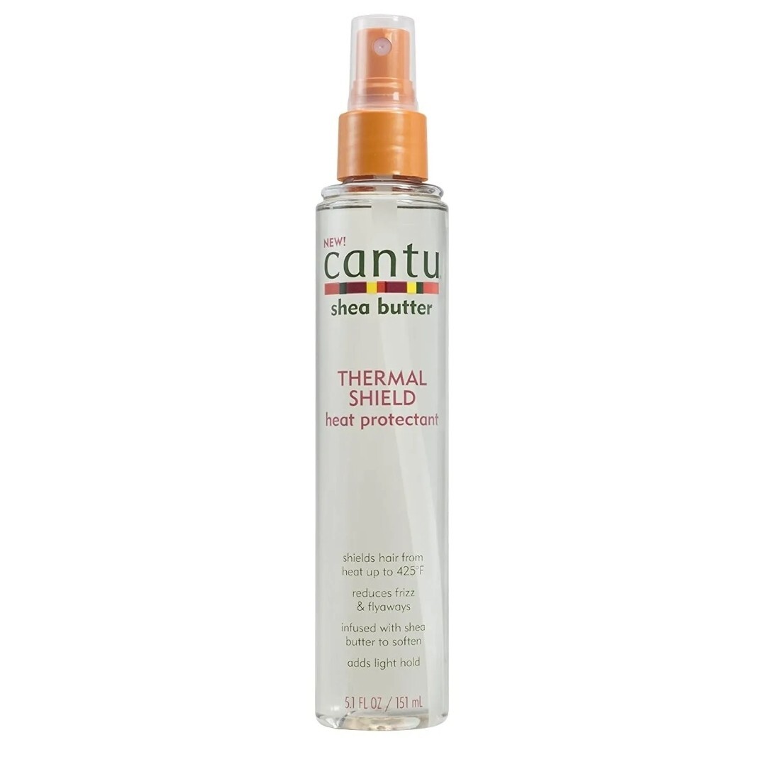 Cantu Shea Butter Thermal Shield Heat Protectant, 5.1 Fluid Ounce