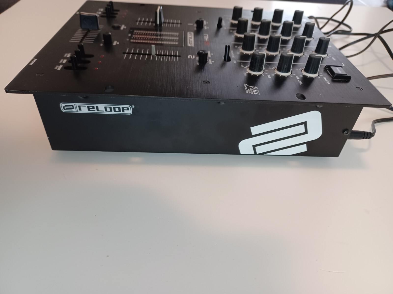 Reloop RMX-20 Black Fire Edition Pro DJ Mixer WORKS