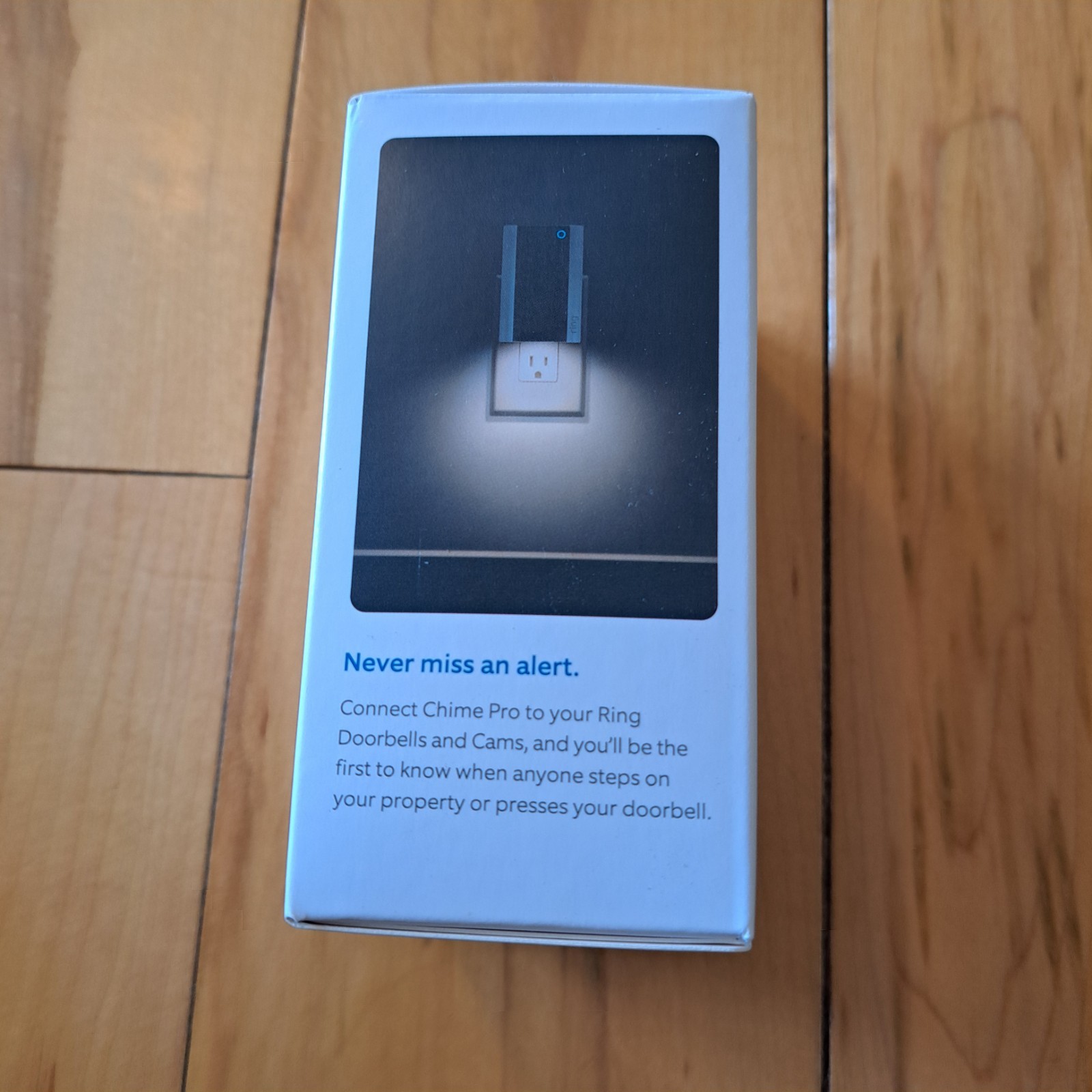 RING CHIME PRO White (Open box, Unused)