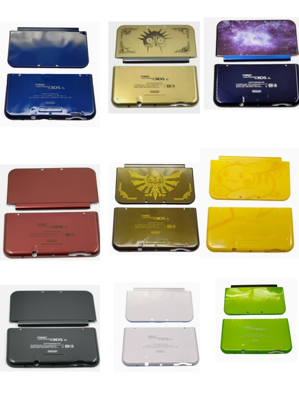 Housing Cover Shell Top Bottom For Nintendo New 3DS XL
