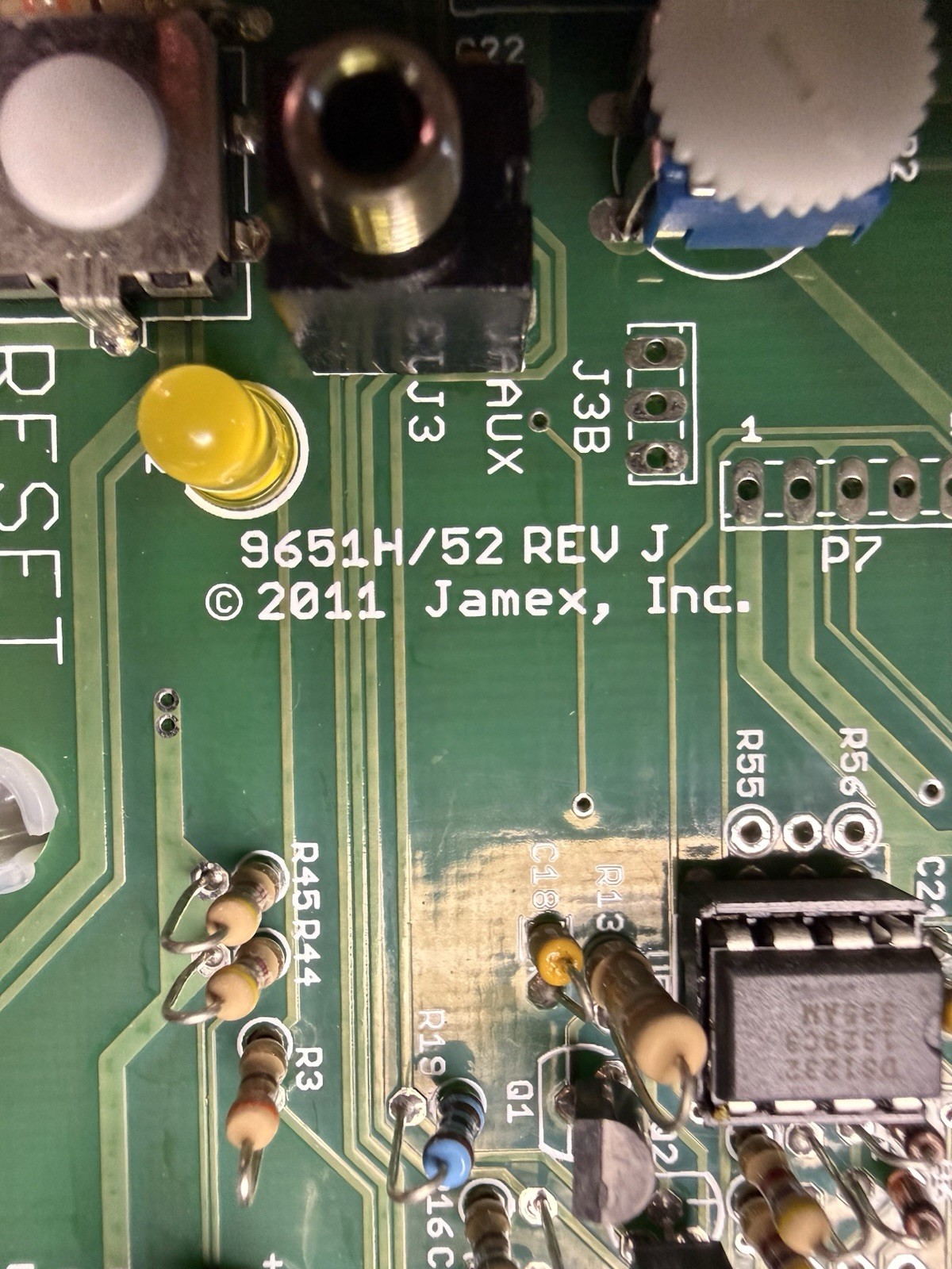 9651H/52 Rev J Copier Vending Controller Board PCB NOS