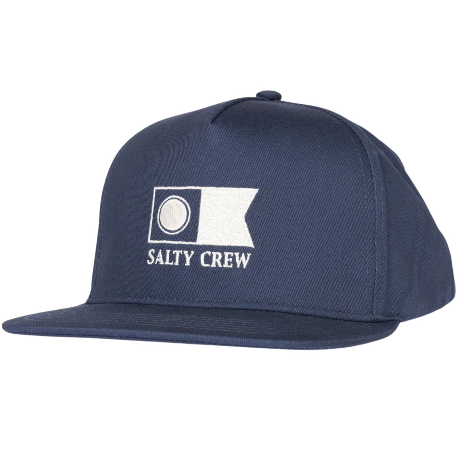 Salty Crew Flagship 5-Panel Hat, Navy