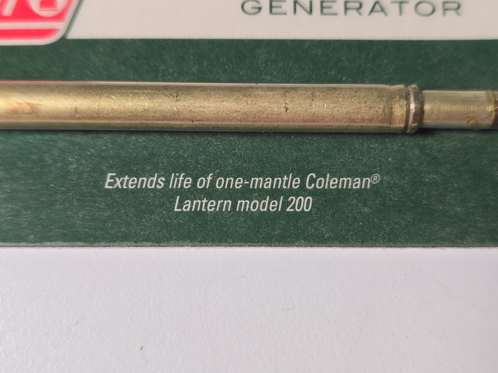 Coleman Lantern Generator Model 200 POS# 4010003496