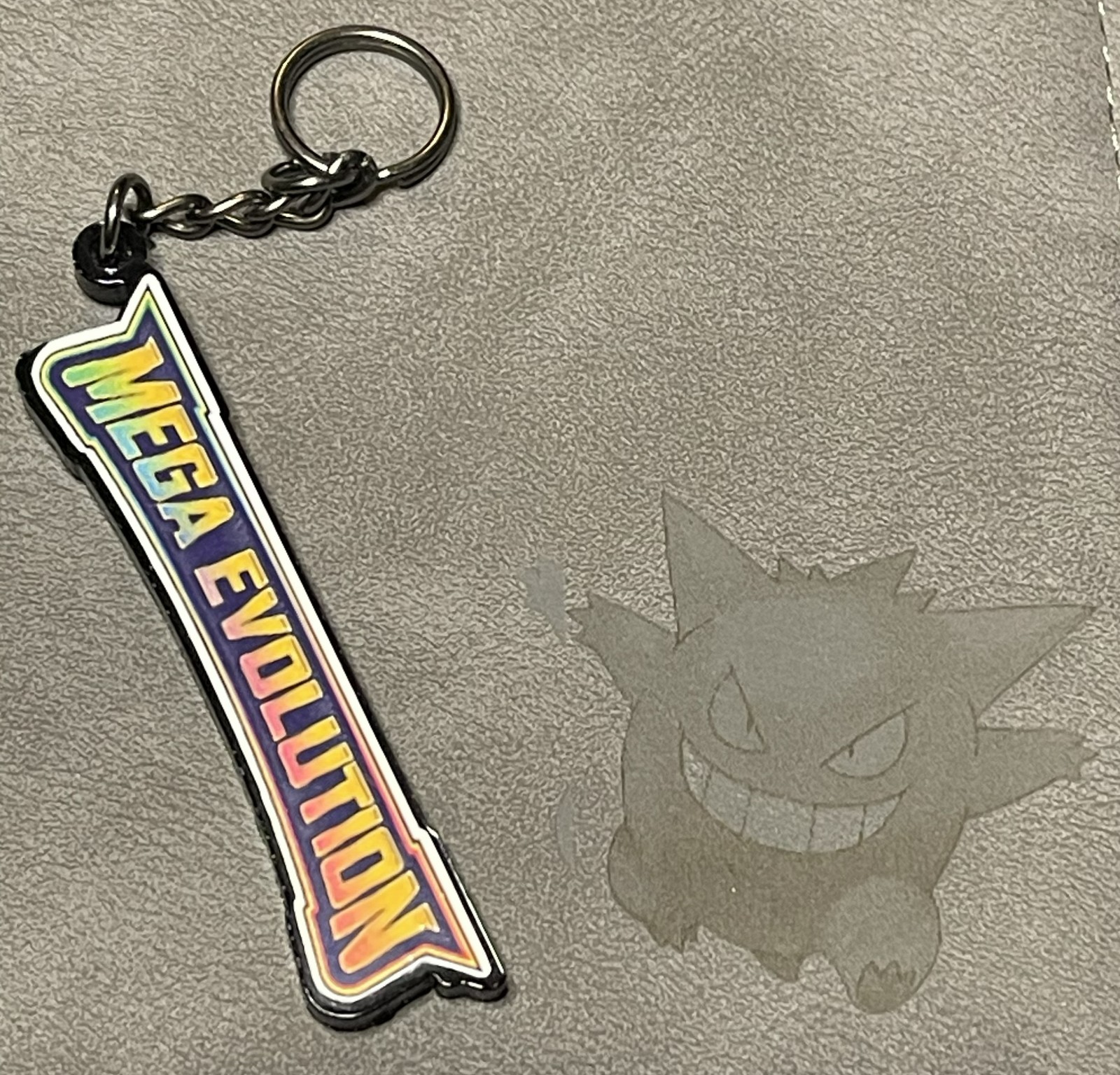 Pokemon TCG Set Mega Evolution Binder Keychains Acrylic *Select Your Set*